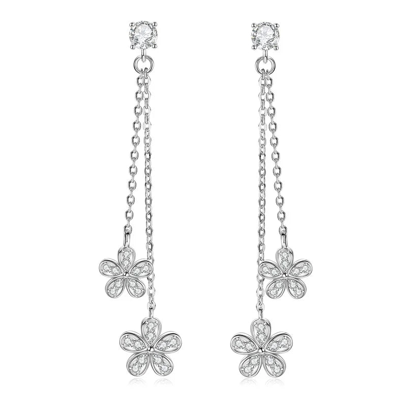 Tassel Flower Earrings