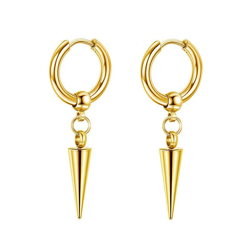 Cross Hoop Earring Set