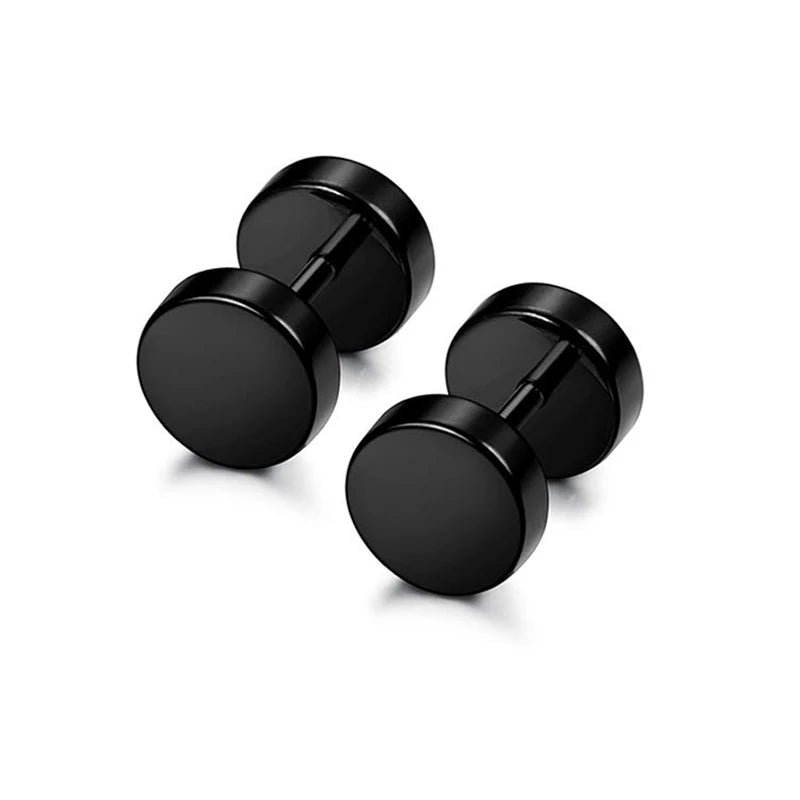 Cross Hoop Earring Set