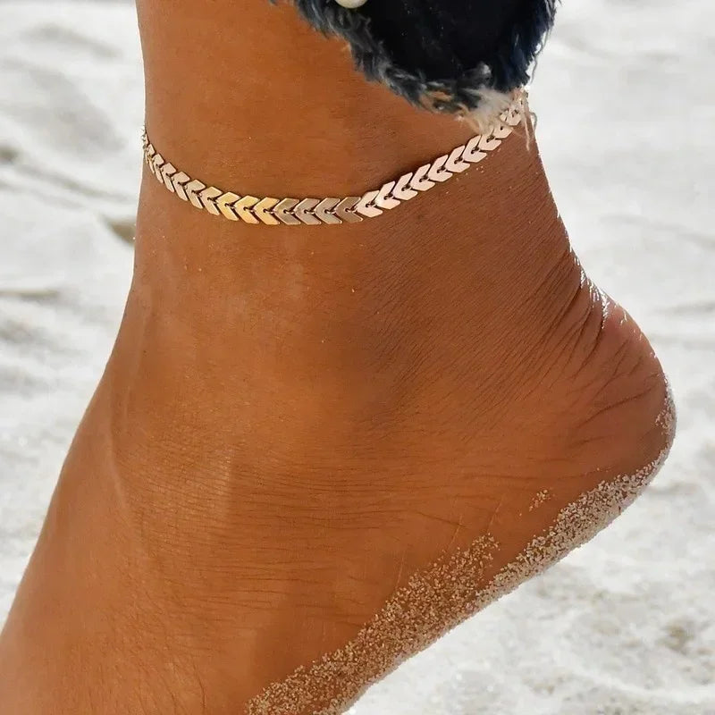 Boho Arrow Anklet