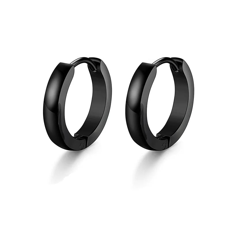 Cross Hoop Earring Set