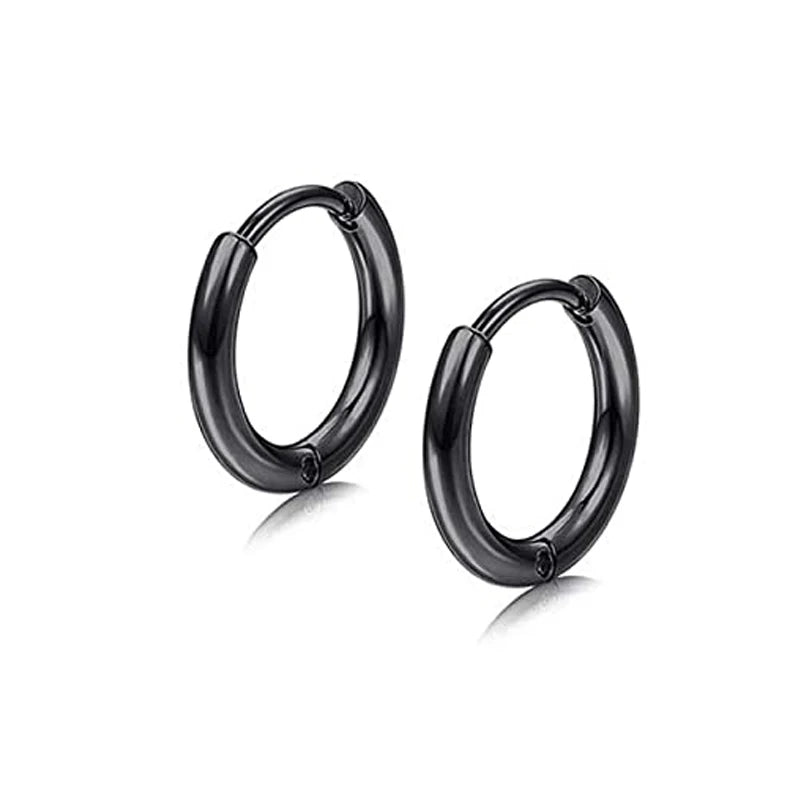 Cross Hoop Earring Set