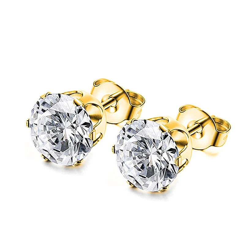 Cross Hoop Earring Set