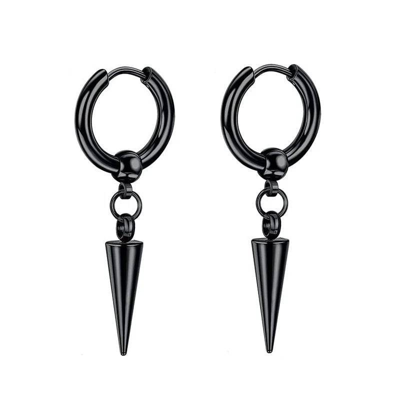 Cross Hoop Earring Set