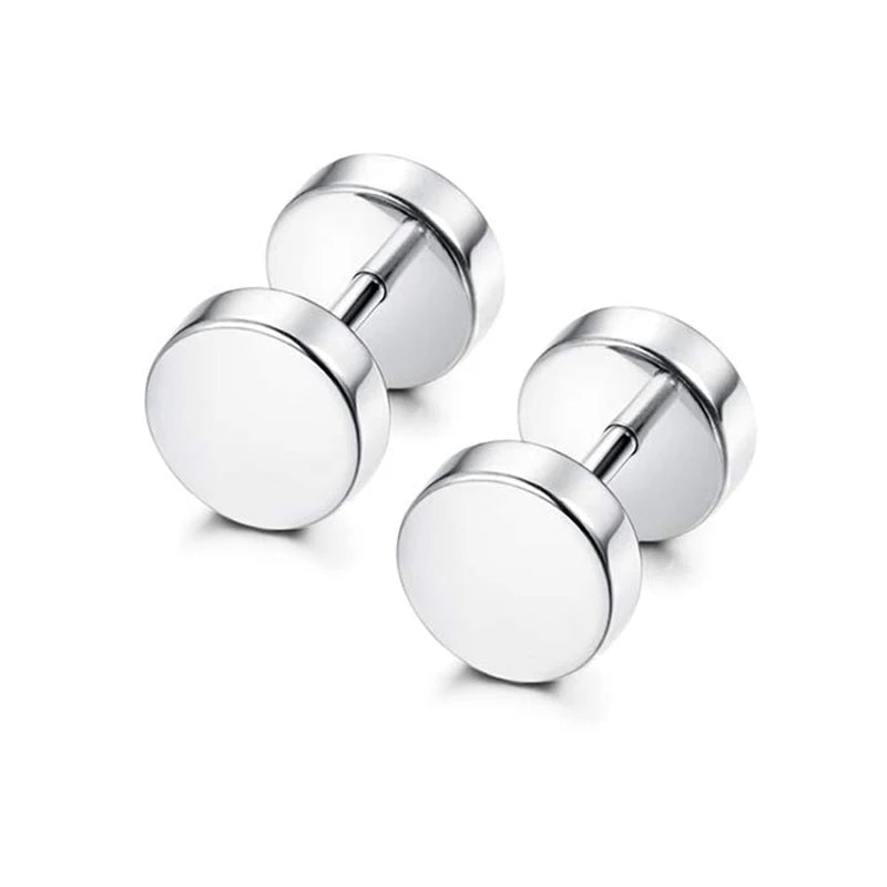 Cross Hoop Earring Set