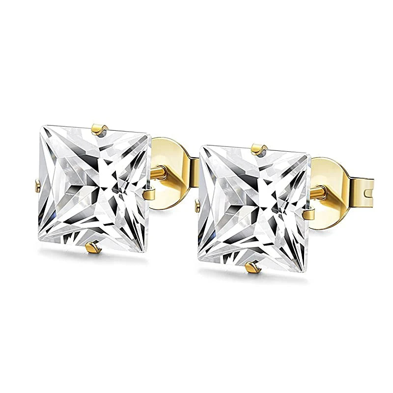 Cross Hoop Earring Set