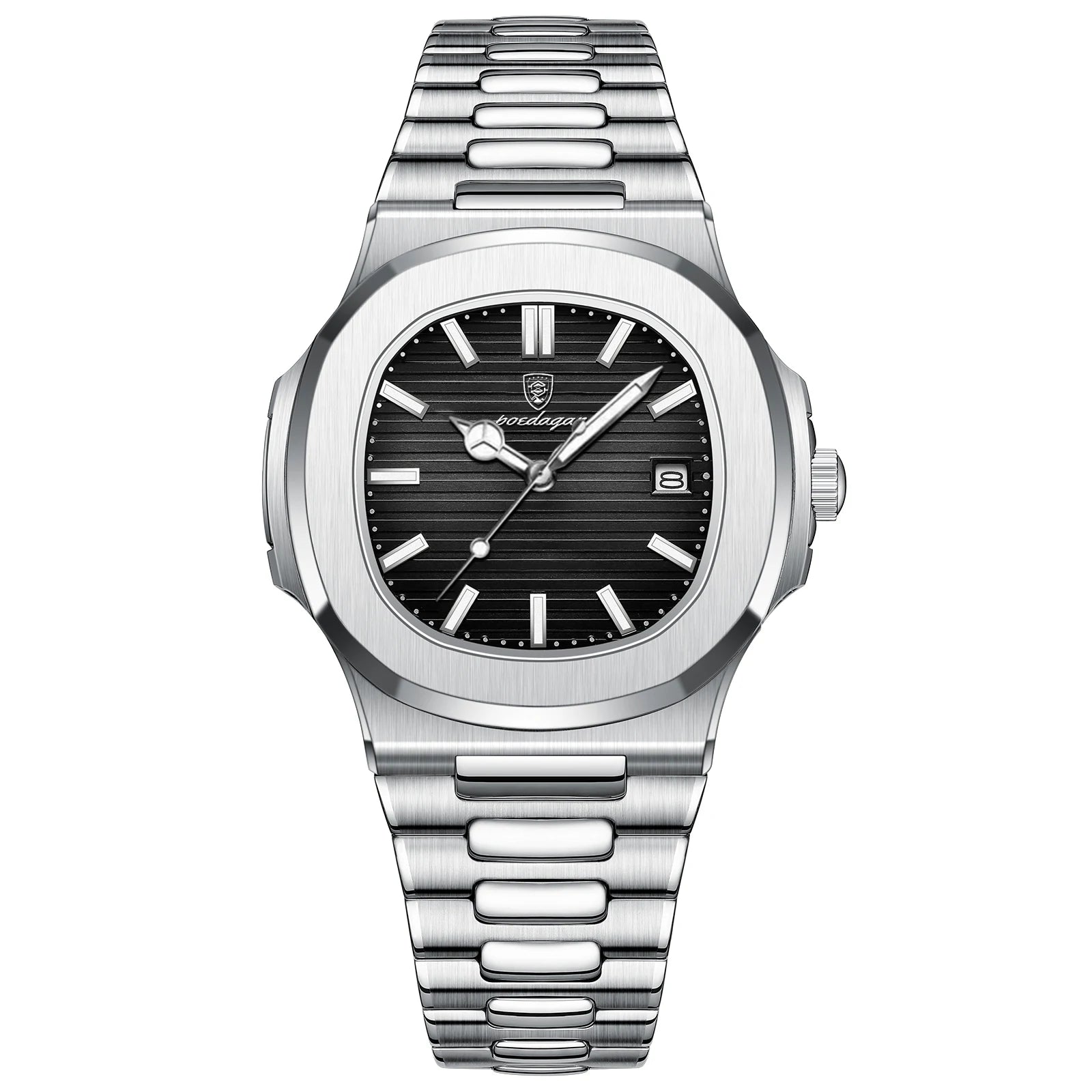 Square Steel Watch