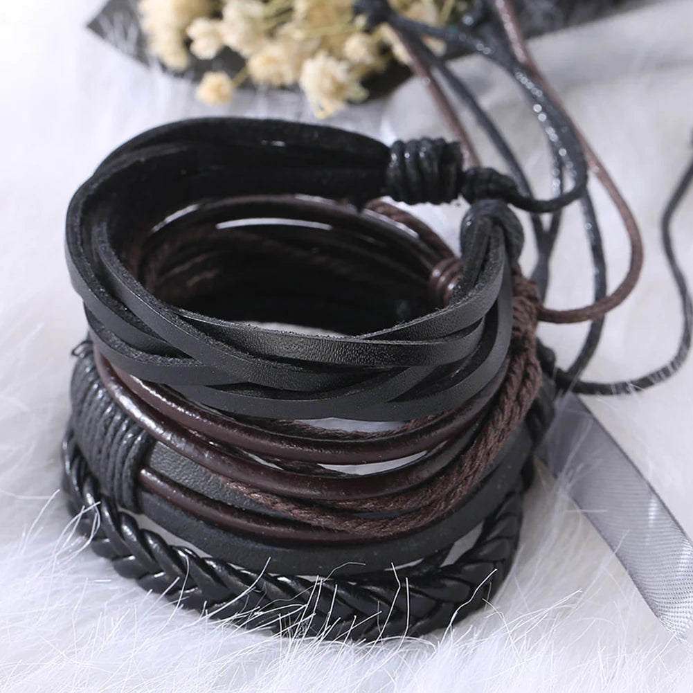 Retro Leather Cuff